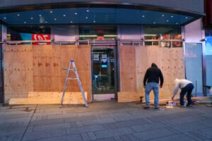 Shopfront Boarding Up
